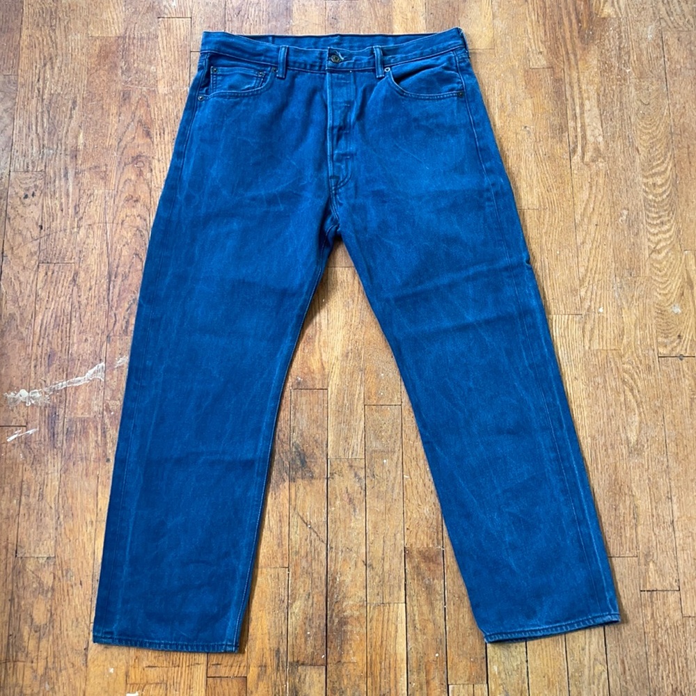Levi’s 501XX Button-Fly Black Button Jeans